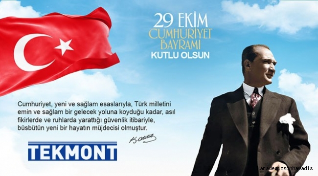 29 Ekim Cumhuriyet Bayramı Kutlu Olsun