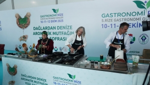5. Rize Gastronomi Günleri 2. Gününde Devam Ediyor