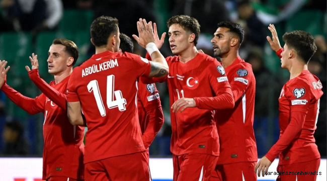 A Milli Takım Bulgaristan'da gol oldu yağdı: 6-1!