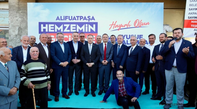 Alifuatpaşa’da 11 yıllık hasret bitti, yüzler gülüyor