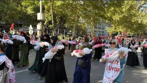 Ankara’da Gazze Kararlılık Yürüyüşü: Yüzbinler Filistin için tek yürek oldu