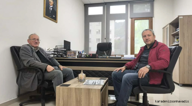 BHA Muhabiri Özcan'dan Türkmen'e ziyaret