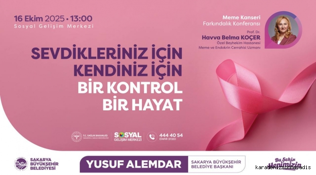 Bir kontrol, bir hayat: Meme kanserine karşı farkındalık buluşması SGM’de