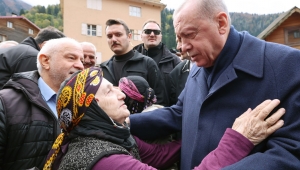 Cumhurbaşkanı Erdoğan, Ayder Yaylası'nı ziyaret etti
