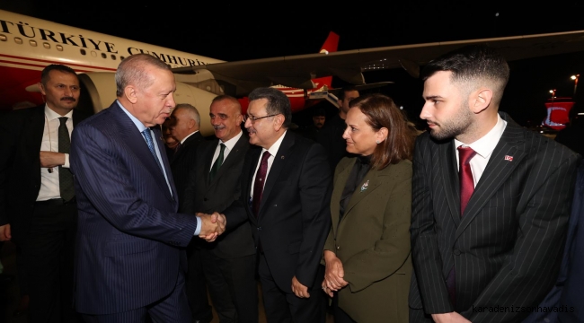 Cumhurbaşkanı Erdoğan Trabzon halkıyla kucaklaşacak