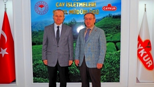 EMNİYET MÜDÜRÜ TÜRESİN’DEN, GENEL MÜDÜR ALİM’E ZİYARET