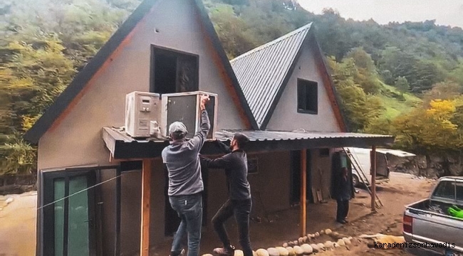 FIRTINA VADİSİNDE TAŞKIN RİSKİ TAŞIYAN YAPILAR KALDIRILIYOR! 