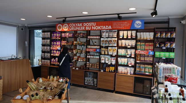 Glütensiz ürünler Büyükşehir’le tek noktada