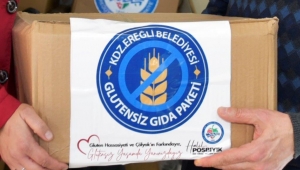 Kdz. Ereğli Belediyesi, glütensiz gıda paketi desteğinde bulunuyor