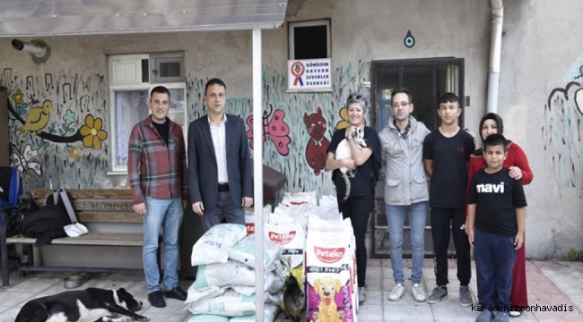 Kdz. Ereğli Gönülden Hayvansevenler Derneği’ne Ziyaret