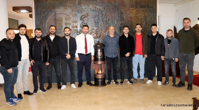 Madencilerden Arslanbuğa'ya destek ziyareti