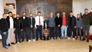 Madencilerden Arslanbuğa'ya destek ziyareti