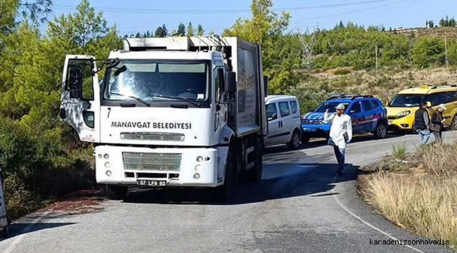 Manavgat'ta temizlik işçisi mesai arkadaşını öldürdü