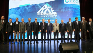 Rize Ticaret ve Ekonomi Uluslararası Kongre & Zirvesi başladı