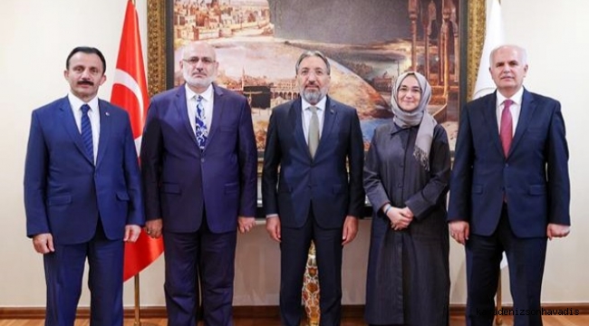 RİZELİ, YENİ DİYANET İŞLERİ BAŞKAN YARDIMCISI PROF.DR. DEMİR GÖREVE BAŞLADI