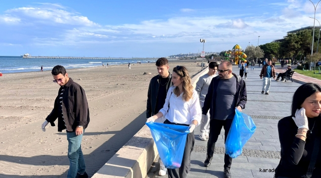 SAMSUN ÜNİVERSİTESİ DENİZCİLİK ÖĞRENCİLERİNDEN ANLAMLI ÖRNEK ETKİNLİK