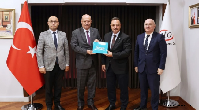 TİMBİR’den ATO Başkanı Gürsel Baran’a ziyaret