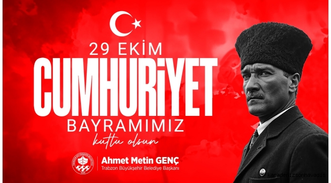 Trabzon Büyük Şehir Belediyesi 29 Ekim Cumhurriyet Bayramı Kutlaması