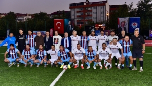 TRABZON’DA EFSANELER EMİR YUŞA ATICI İÇİN SAHAYA ÇIKTI