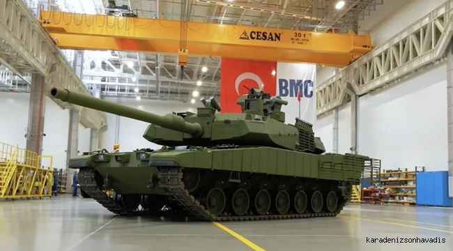 Yerli robotlar ALTAY tankı için görev başında