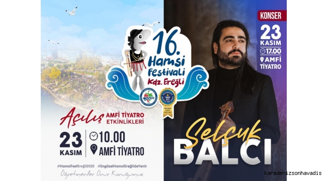 16. Hamsi Festivali 23 Kasım Pazar Günü Yapılacak