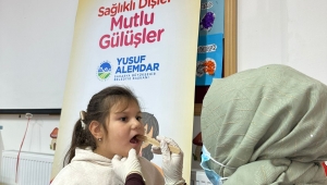 550 minik öğrenci ağız ve diş sağlığı taramasından geçti