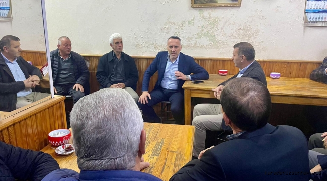 AK Parti Sakarya İl Başkanı Yunus Tever Karasu İlçesi “Her Kapı Bir Gönül” ziyaretleri