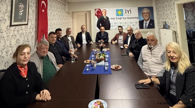 Başkan Keleş ve yönetiminden İYİ Parti’ye ziyaret