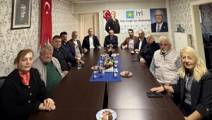 Başkan Keleş ve yönetiminden İYİ Parti’ye ziyaret