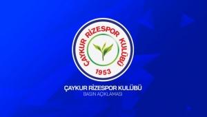 Çaykur Rizespor'dan sert açıklama geldi