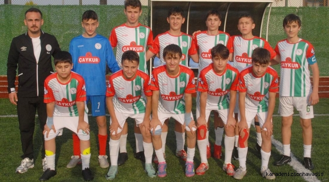Çaykurspor U-14 takım Play-Off ikincisi oldu