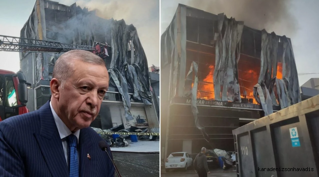 Cumhurbaşkanı Erdoğan: “Depo yangınıyla ilgili soruşturma başlatıldı”