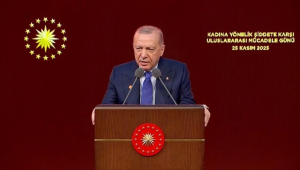 Erdoğan: “Kadına ve çocuğa karşı şiddet insanlık suçudur”