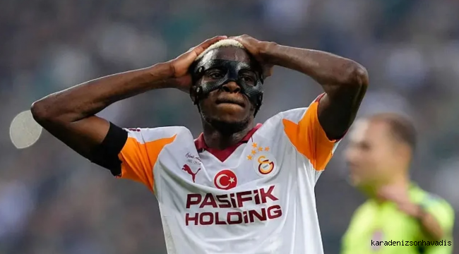 Galatasaray’da Osimhen alarmı: Derbiye yetişecek mi?