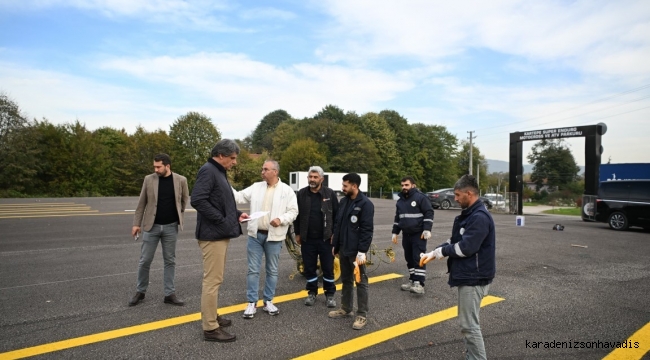 Kartepe Belediyesi Trafik Eğitim Alanı'nda Sona Doğru