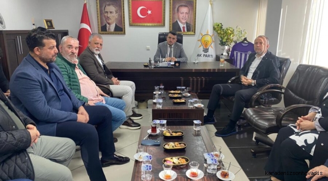 Kdz. Ereğli TSO'dan AK Parti İlçe Başkanlığına ziyaret