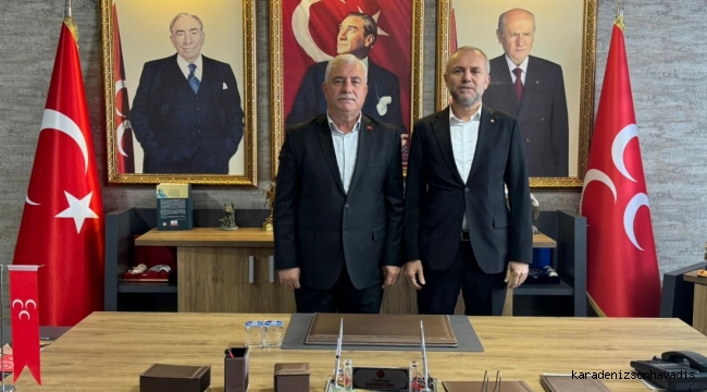 Kdz. Ereğli TSO, MHP İlçe Başkanlığını ziyaret etti