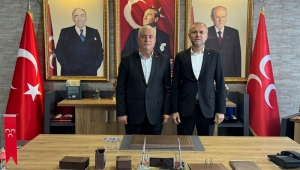 Kdz. Ereğli TSO, MHP İlçe Başkanlığını ziyaret etti