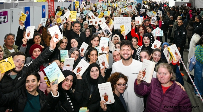 KİTAP TUTKUNLARI TRABZON'DA YAZARLARLA BULUŞACAK