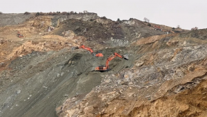 Sivas’ta göçük altında kalan şantiye müdürünü arama çalışmaları sürüyor