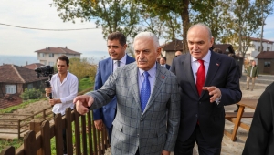 SON BAŞBAKAN BİNALİ YILDIRIM DÜZCE'YE GELDİ