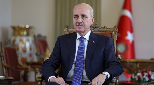 TBMM BAŞKANI KURTULMUŞ'TAN 