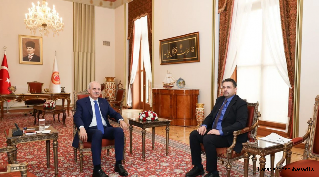 TİMBİR Başkan Vekili Altıparmak'tan TBMM Başkanı Kurtulmuş’a ziyaret