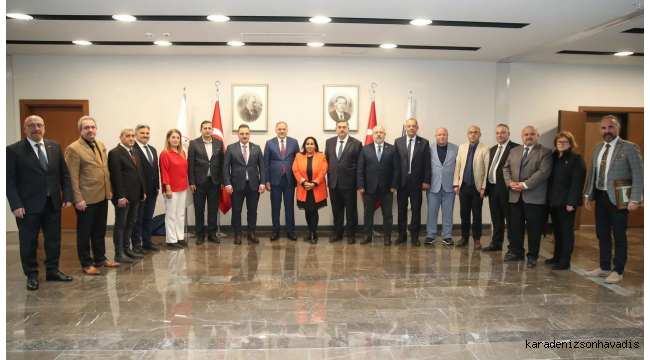 TİMBİR’den Ulaştırma ve Altyapı Bakan Yardımcısı Sayan’a ziyaret