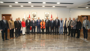 TİMBİR’den Ulaştırma ve Altyapı Bakan Yardımcısı Sayan’a ziyaret