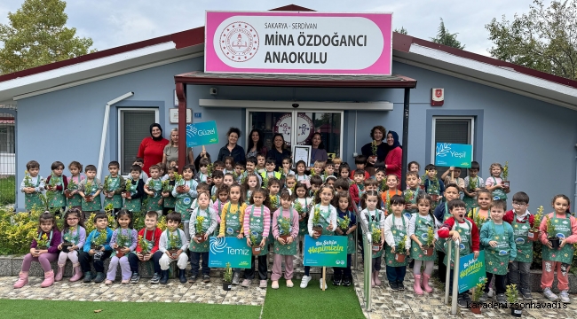 Toprağa dokunan minik eller Sakarya’da umudu ekti