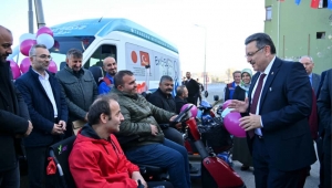 TRABZON'DA ENGELSİZ TAKSİ'NİN İKİNCİSİ HİZMETE BAŞLADI