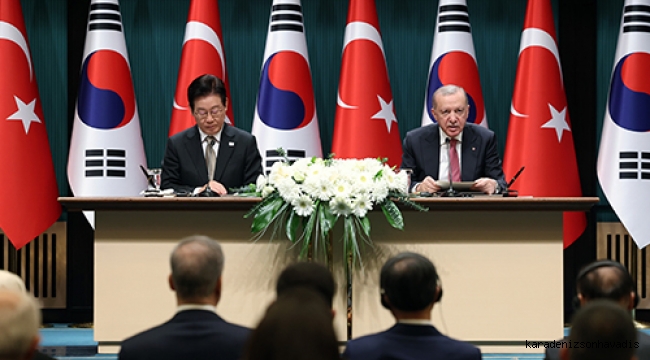 TÜRKİYE İLE GÜNEY KORE ARASINDA 3 ANLAŞMA İMZALANDI