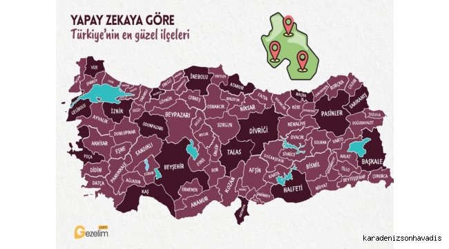 Yapay zekâya göre Türkiye’nin en güzel ilçelerinden biri: #KaradenizEreğli