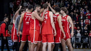 12 Dev Adam Dünya Kupası Elemeleri'nde İsviçre'yi 85-60 yendi